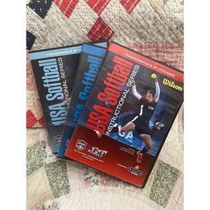 USA ASA softball drills instruction dvd travel college lot jennie finch coaches